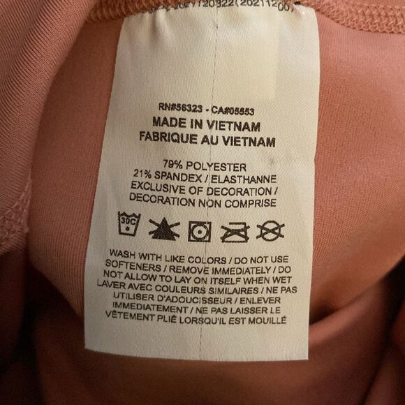 Nike Dri-Fit Dusty Rose Active Skinny Leggings Size Small - Picture 9 of 9
